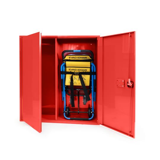 BHV Kast voor Evac Chair open