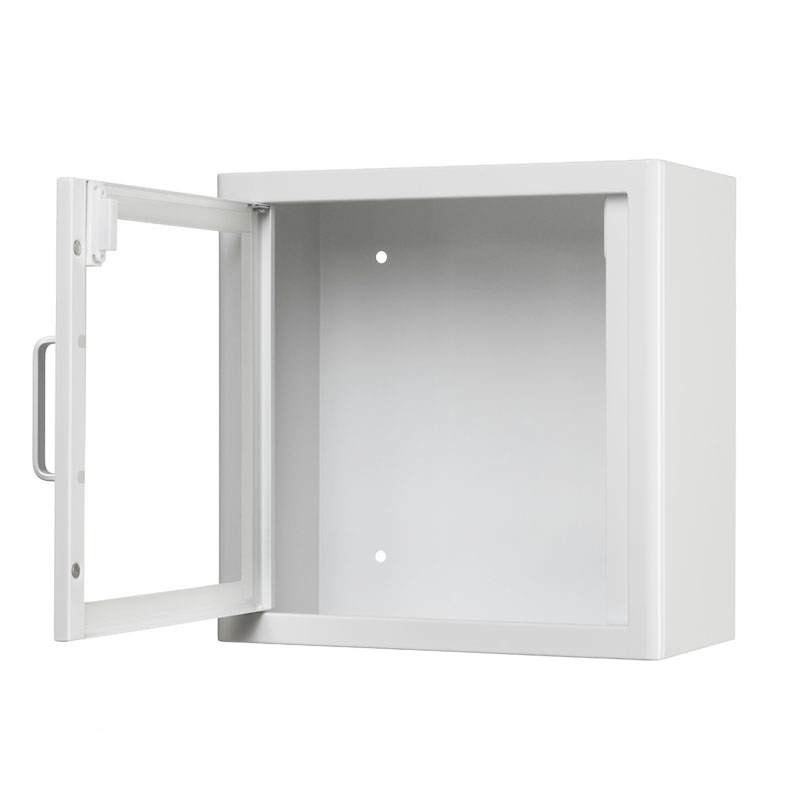 ARKY metalen AED Binnenkast Wit met alarm open