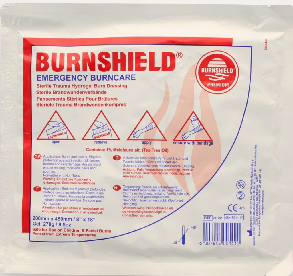 Burnshield Brandwonden Kompres - 20x45cm