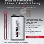Defibtech Lifeline - Batterij lithium 9 Volt