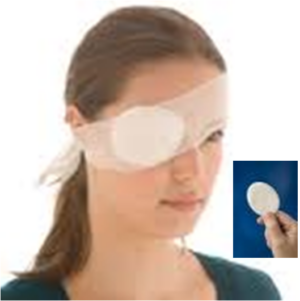 Steriel oogkompres