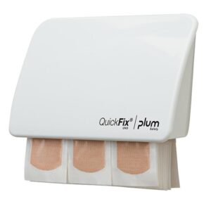PLUM QuickFix UNO Pleisterdispenser Wit - Textiel pleisters