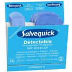 Navulling Salvequick Detecteerbaar (blauw) 6754 - 6 x 30 pleisters
