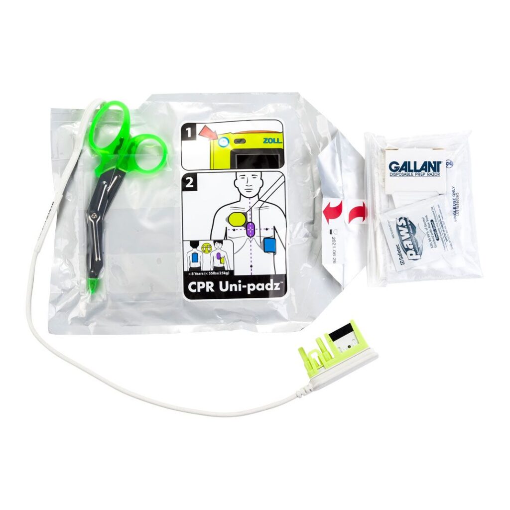 Zoll AED 3 Volautomaat cpr uni padz elektroden