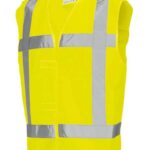 Veiligheidsvest Geel met Opdruk-Ploegleider-0