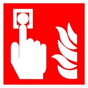 Pictogram Handbrandmelder