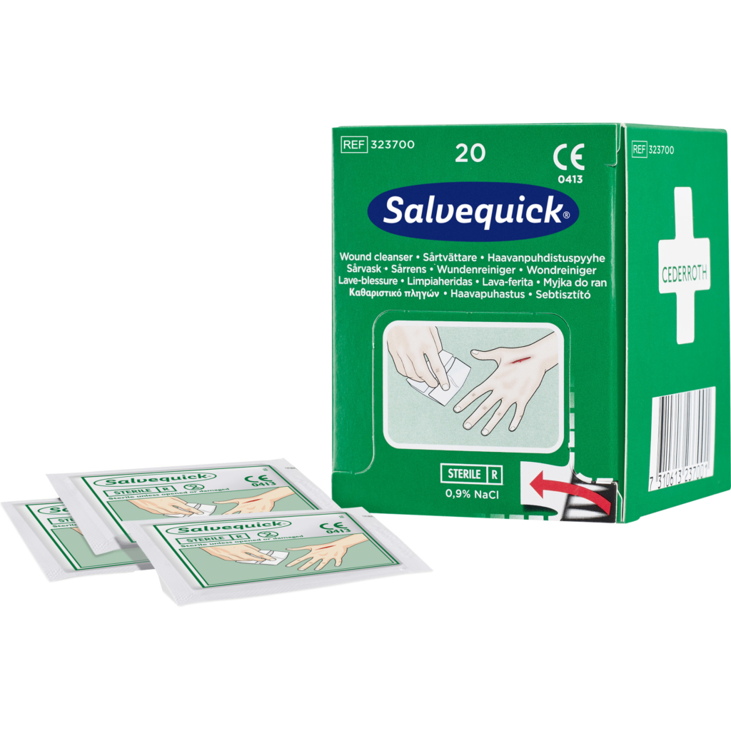 Salvequick Wondreinigingsdoekjes